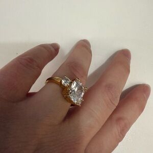 Elegant Gold and Silver Ring